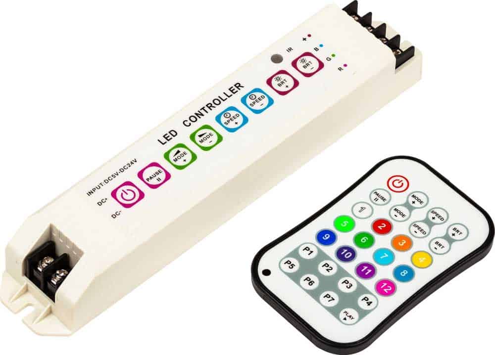 Wireless LED remote controller