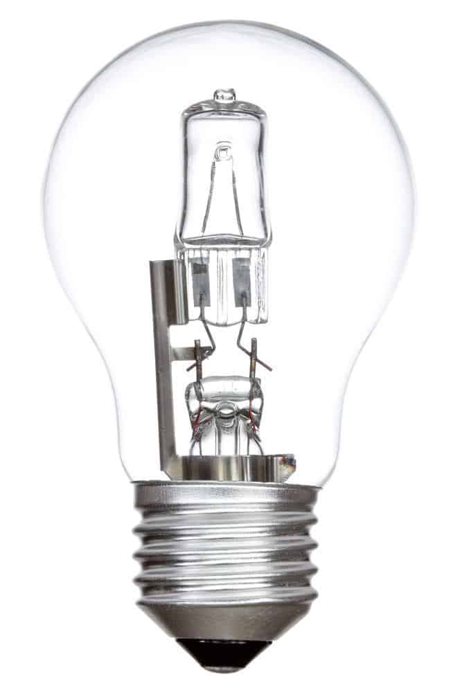 A halogen bulb