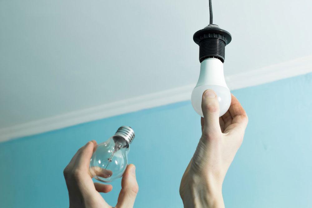 Changing Light Bulbs