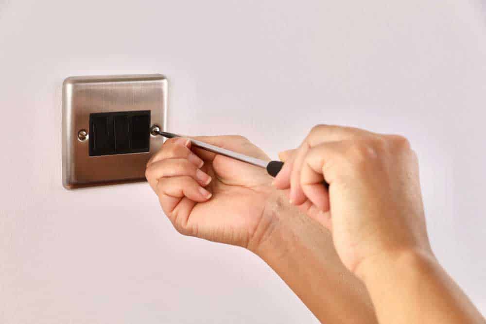 Fixing a light switch