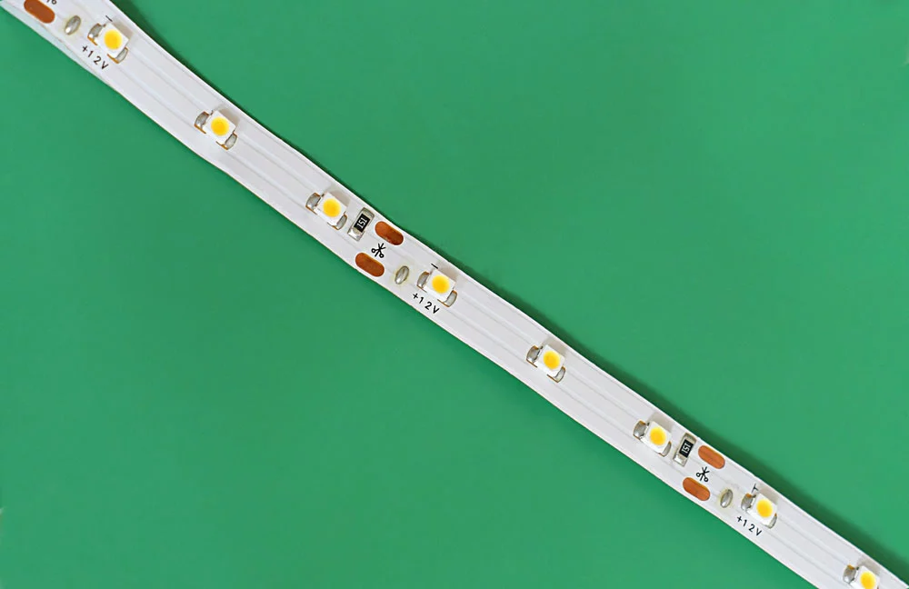 Addressable LED strips for economical lighting of premises