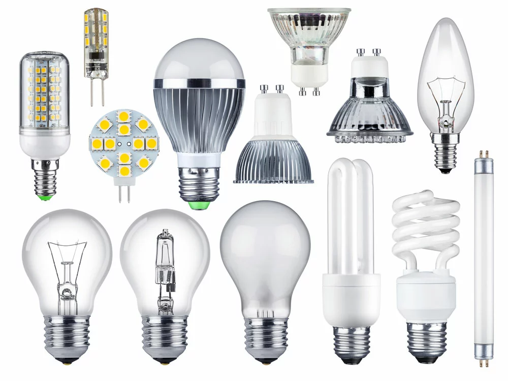 Different bulb types available in the market