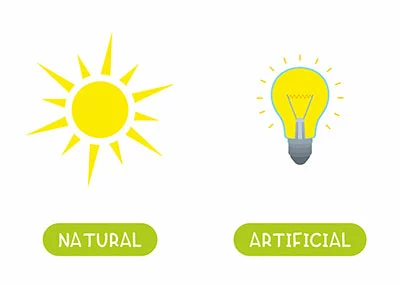 Natural light vs. Artificial Light