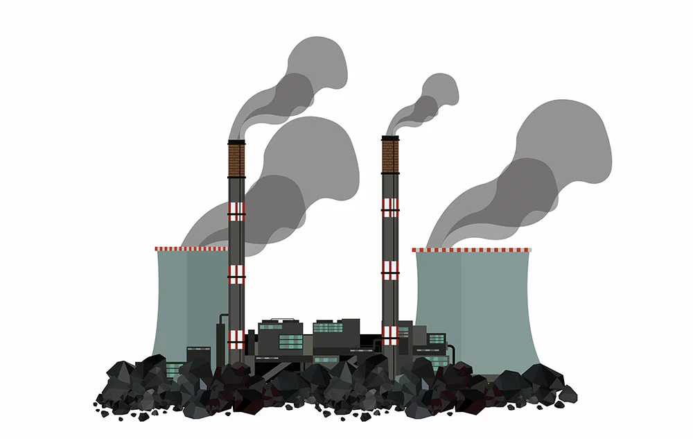 You need a large coal reserve in a fossil energy plant