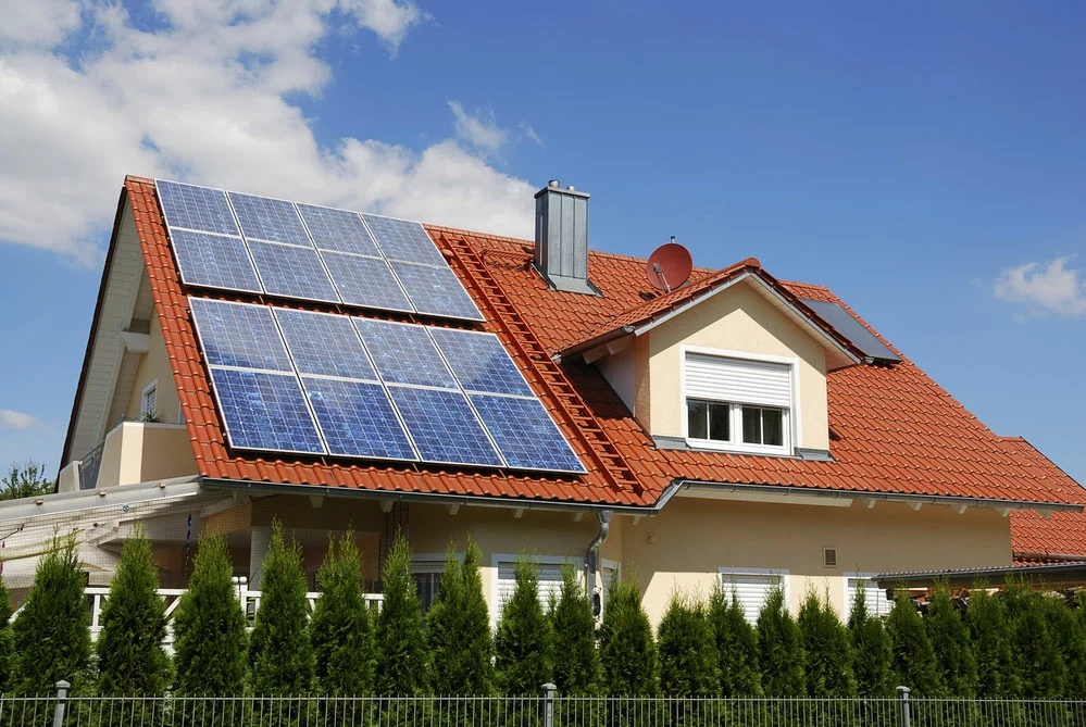 Residential rooftop solar installations