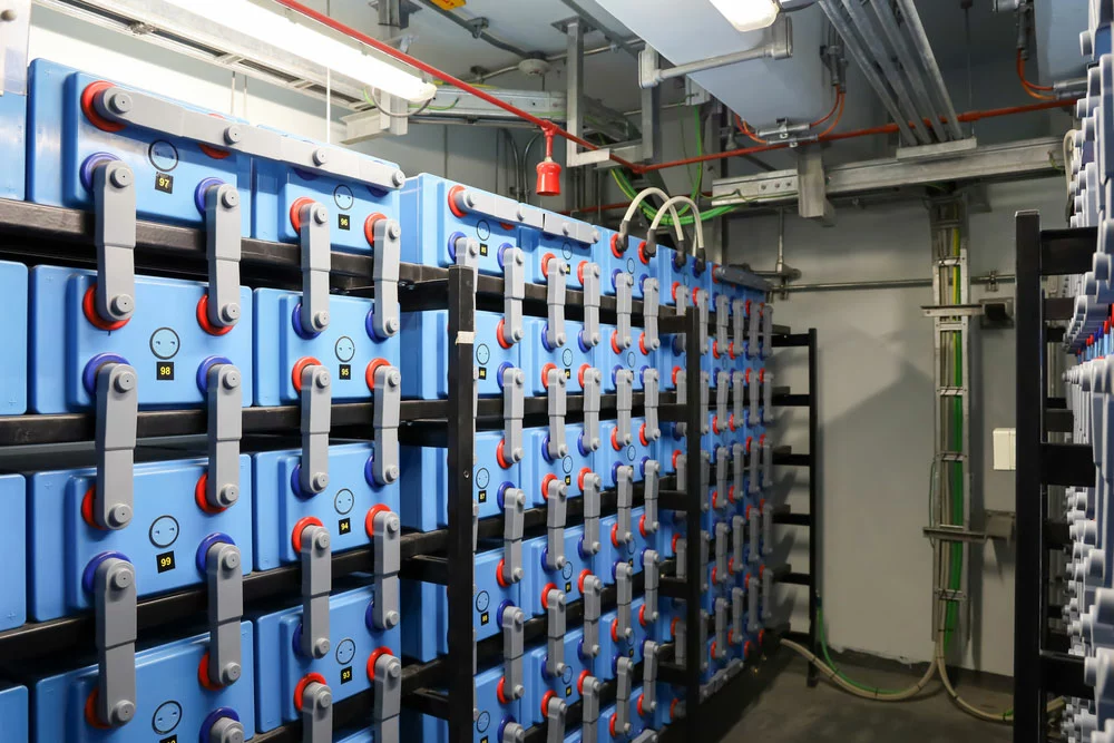 A large-scale battery storage system