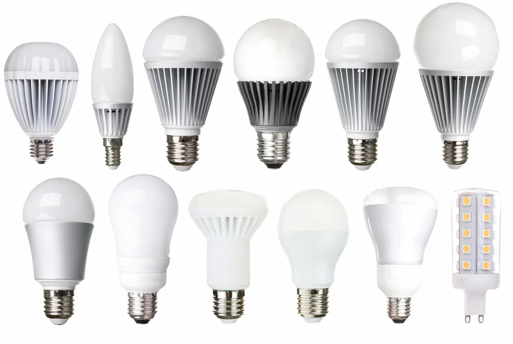 A set of LED bulbs