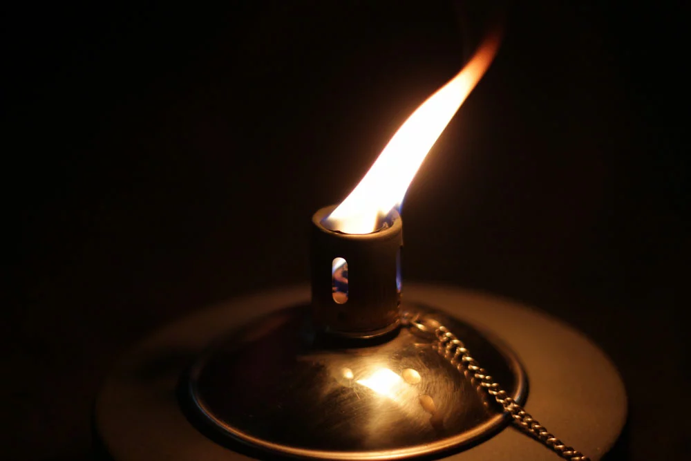 Kerosene Candle Flame