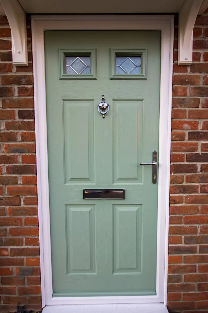 An example of a timber composite door