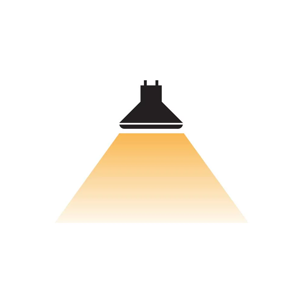 Beam Angle icon for LED light