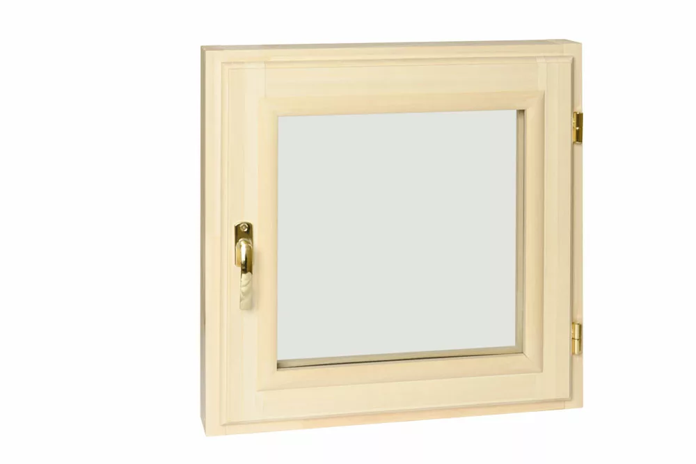Timber double-glazed window frame