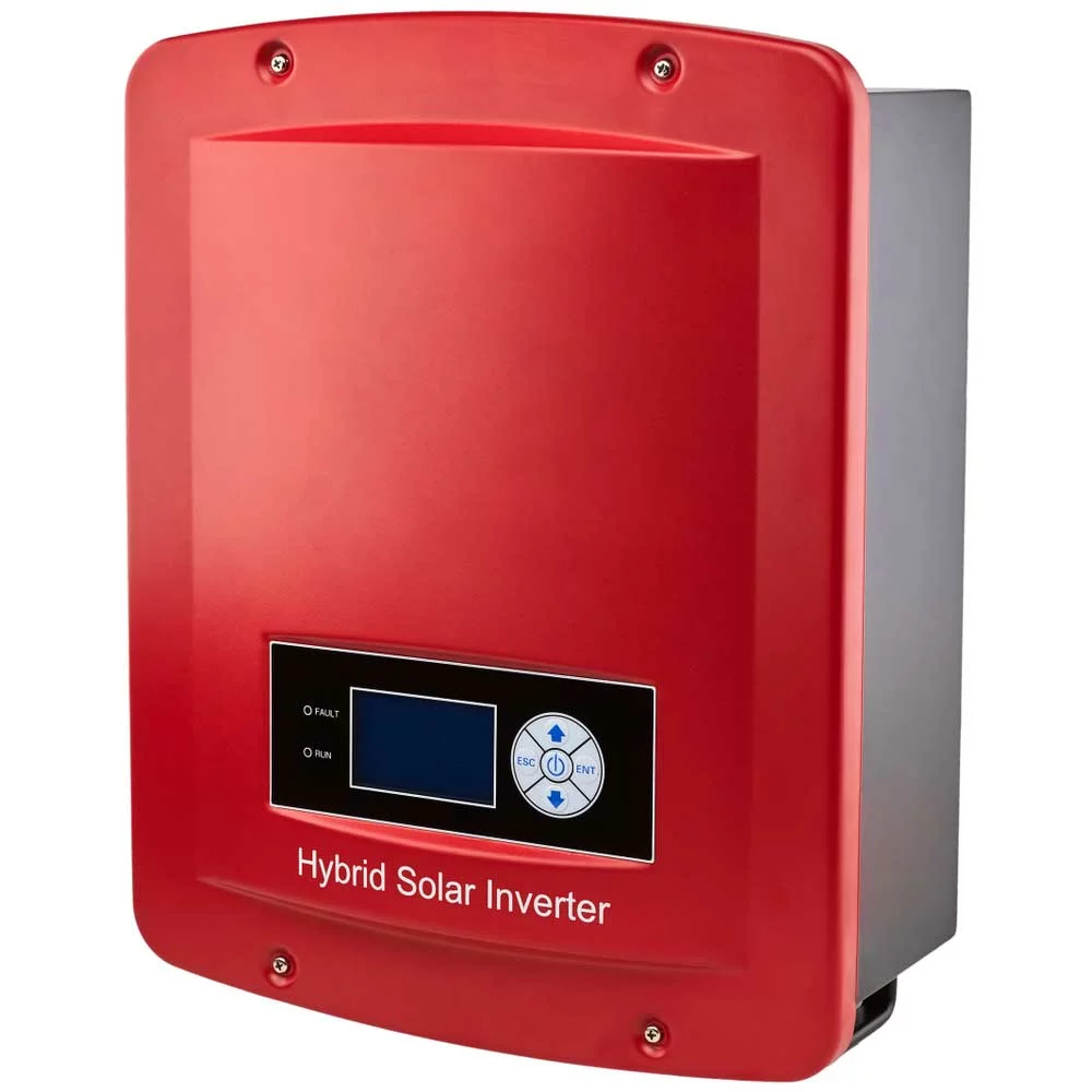 A hybrid solar inverter