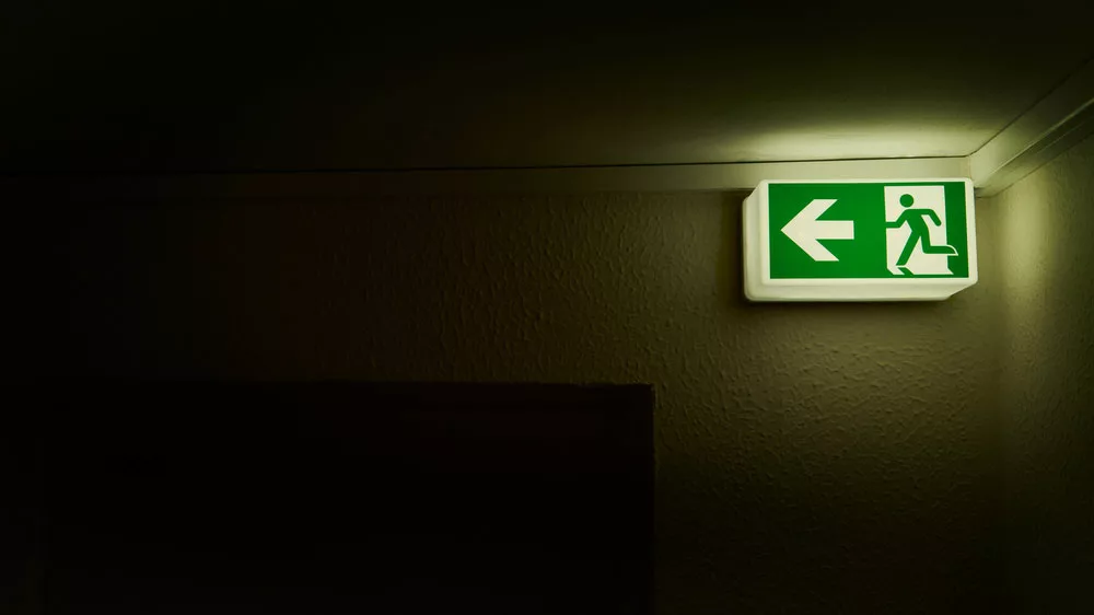 Combination of Emergency Lights/Exit Signs